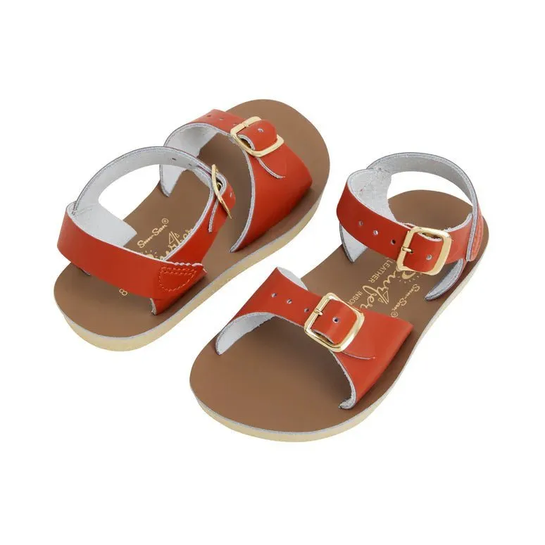 Salt-Water Sandalen: Surfer Paprika Kindersandalen