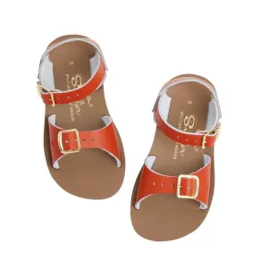 Salt-Water Sandalen: Surfer Paprika Kindersandalen