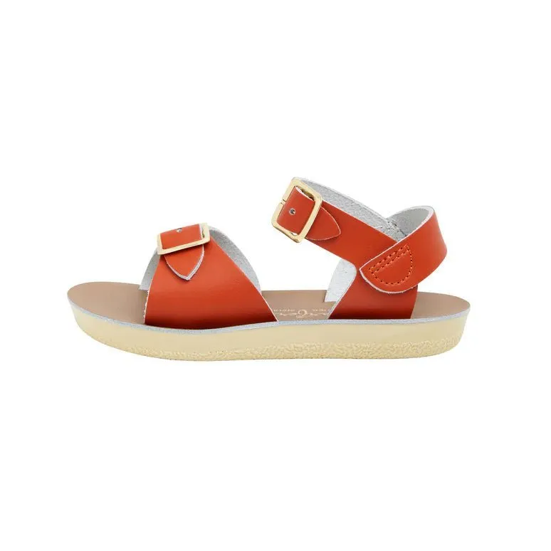Salt-Water Sandalen: Surfer Paprika Kindersandalen