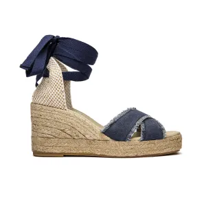 Sandal Espadrille In Marineblau Babykids_Childrenchic