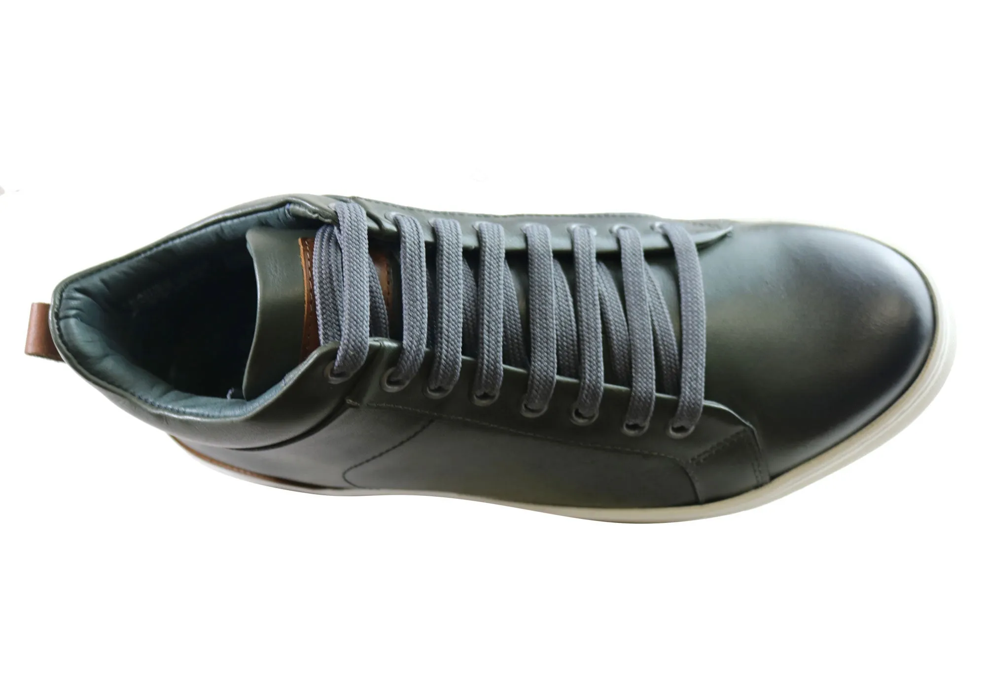 Savelli Brock Herren Leder Casual Stiefel Hergestellt in Brasilien Savelli Schuhe
