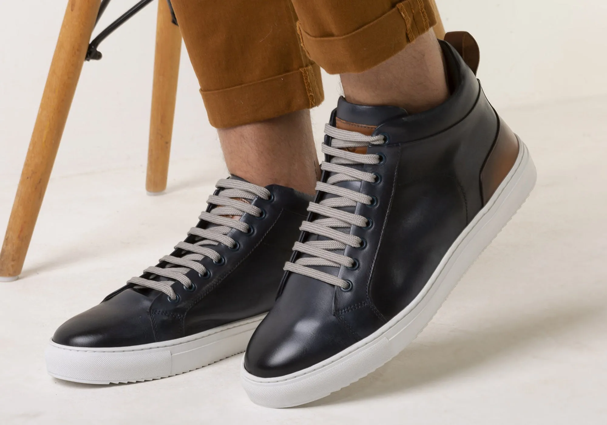 Savelli Brock Herren Leder Casual Stiefel Hergestellt in Brasilien Savelli Schuhe