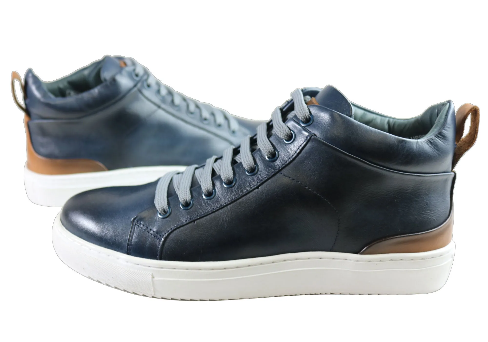 Savelli Brock Herren Leder Casual Stiefel Hergestellt in Brasilien Savelli Schuhe