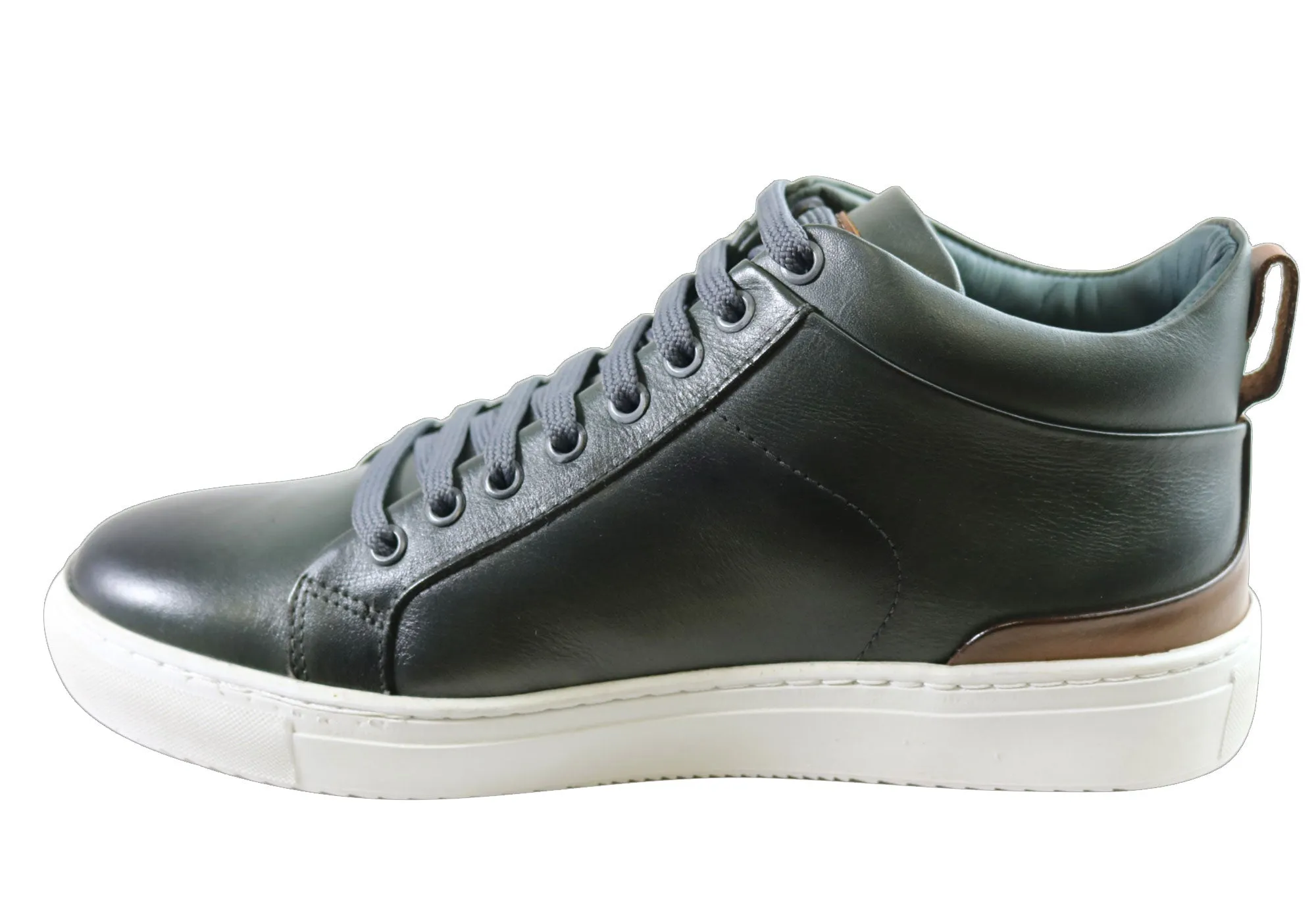 Savelli Brock Herren Leder Casual Stiefel Hergestellt in Brasilien Savelli Schuhe