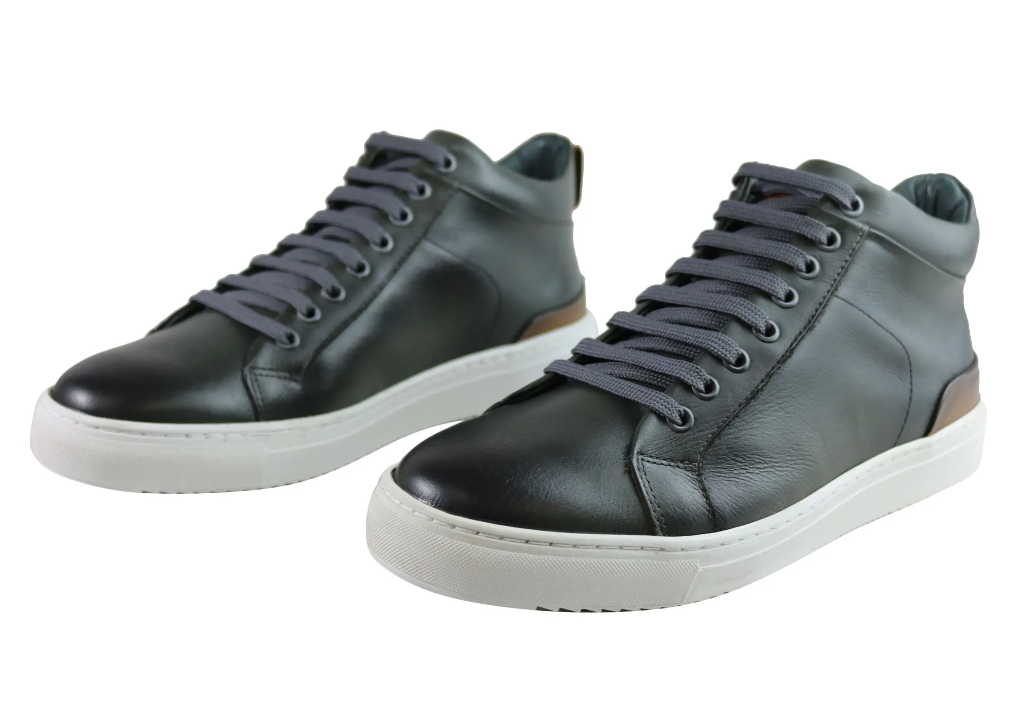 Savelli Brock Herren Leder Casual Stiefel Hergestellt in Brasilien Savelli Schuhe