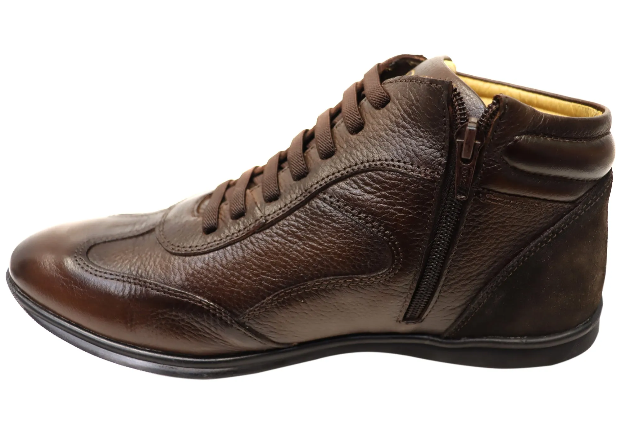 Savelli Jack Herren Leder Stiefel für Anzug und Freizeit, hergestellt in Brasilien, Savelli Schuhe