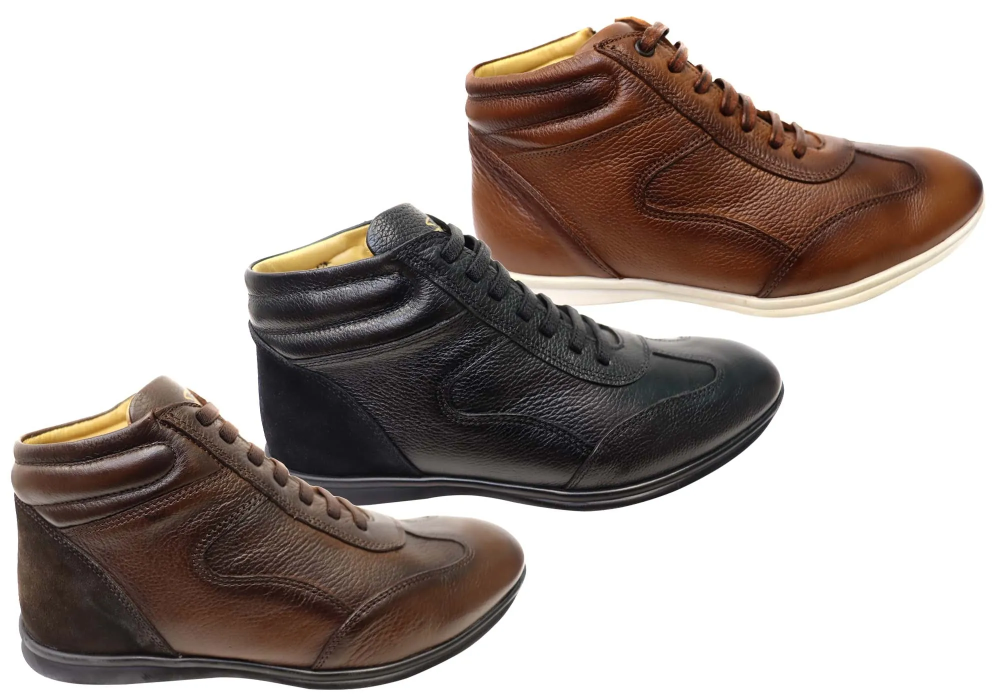 Savelli Jack Herren Leder Stiefel für Anzug und Freizeit, hergestellt in Brasilien, Savelli Schuhe