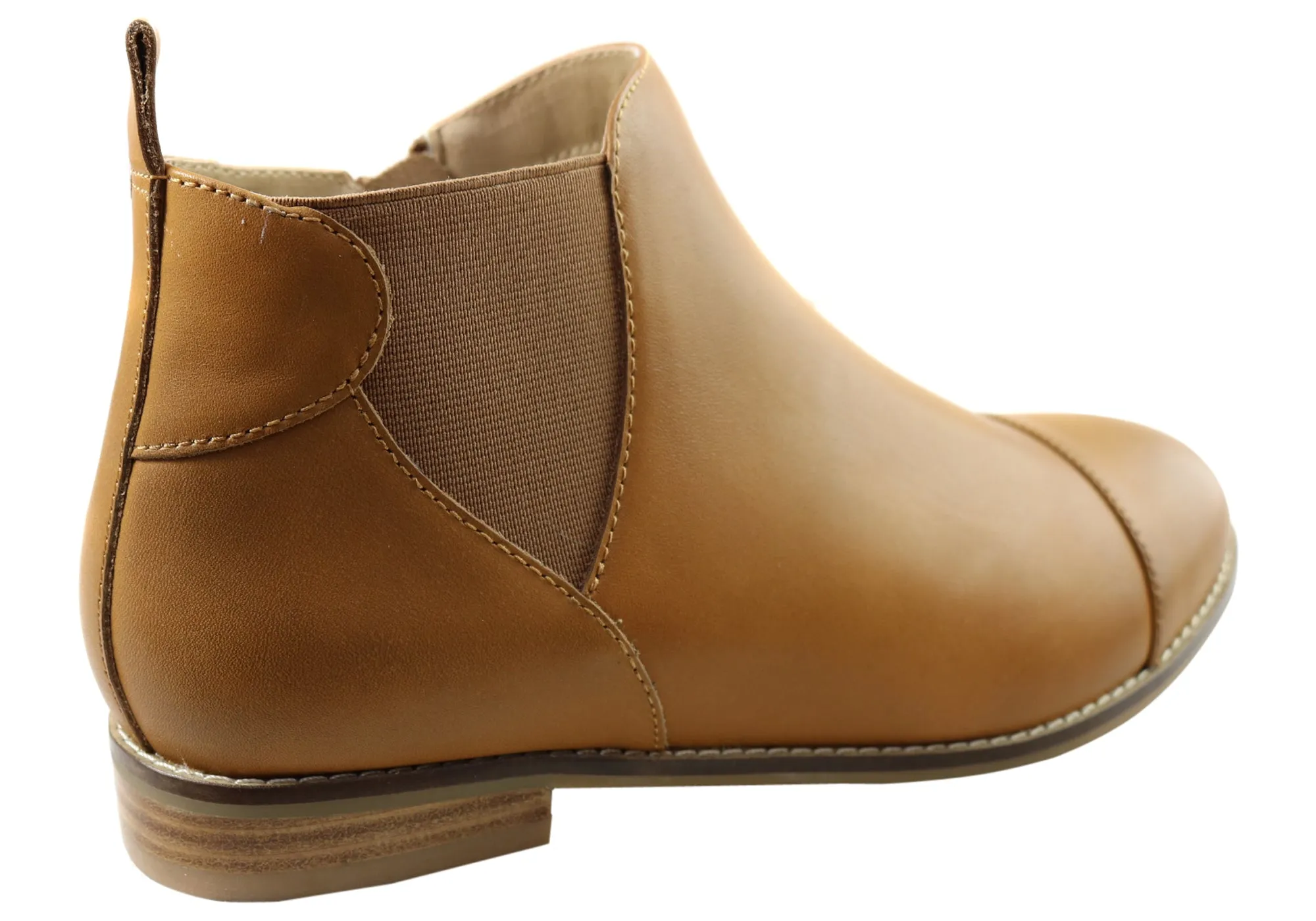 Scholl Orthaheel Tycoon Damen Leder Komfort Stützende Knöchelstiefel Scholl Orthaheel Schuhe