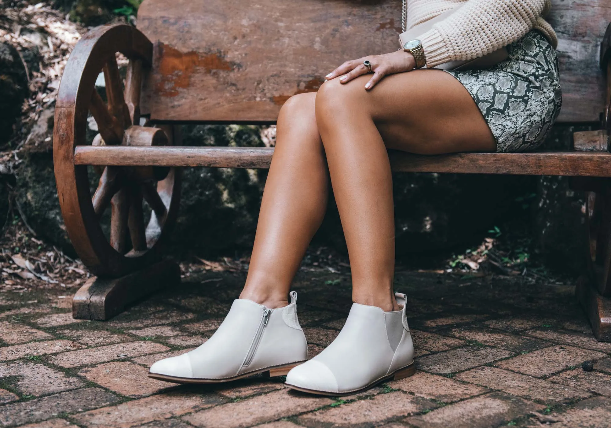 Scholl Orthaheel Tycoon Damen Leder Komfort Stützende Knöchelstiefel Scholl Orthaheel Schuhe