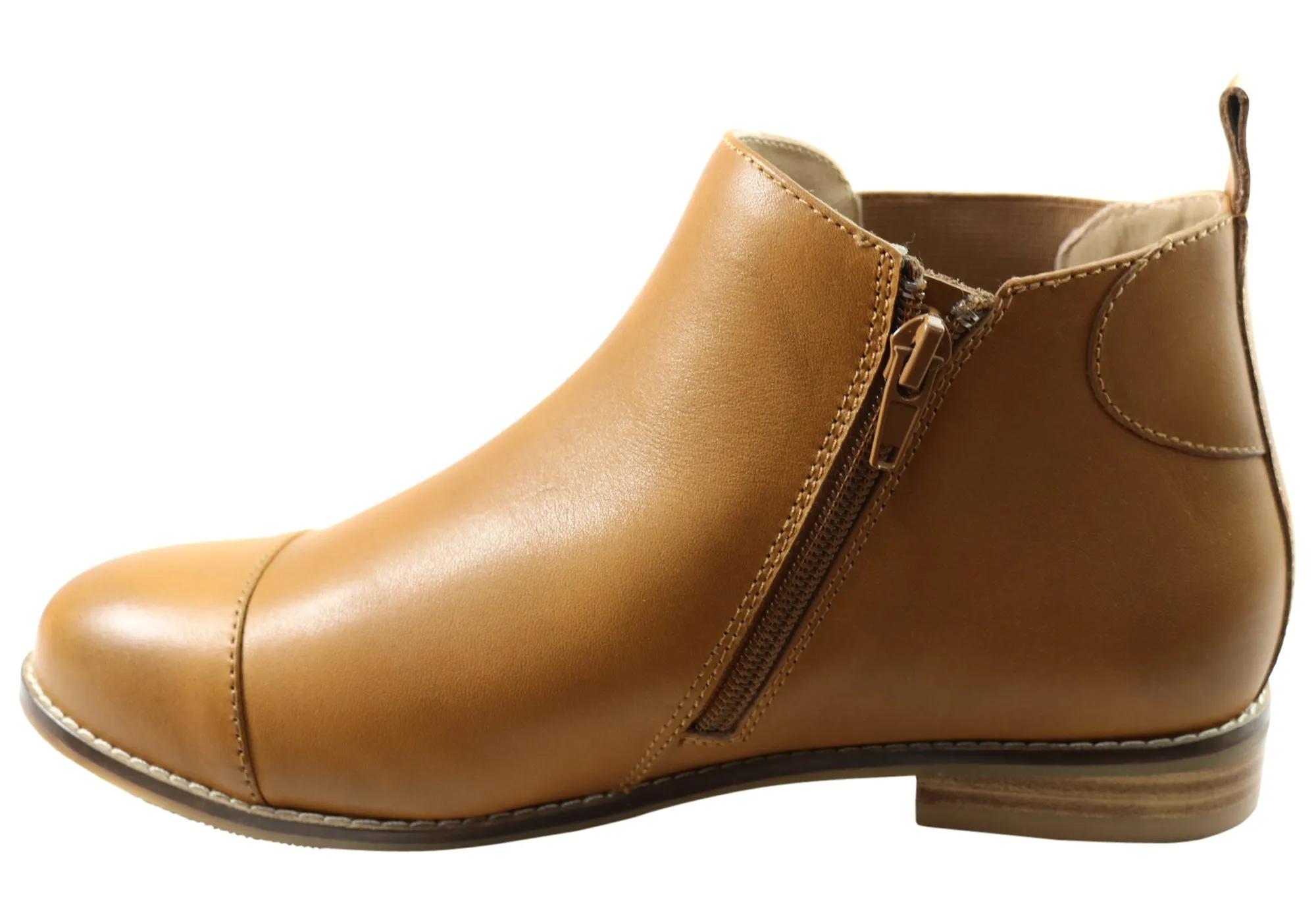 Scholl Orthaheel Tycoon Damen Leder Komfort Stützende Knöchelstiefel Scholl Orthaheel Schuhe
