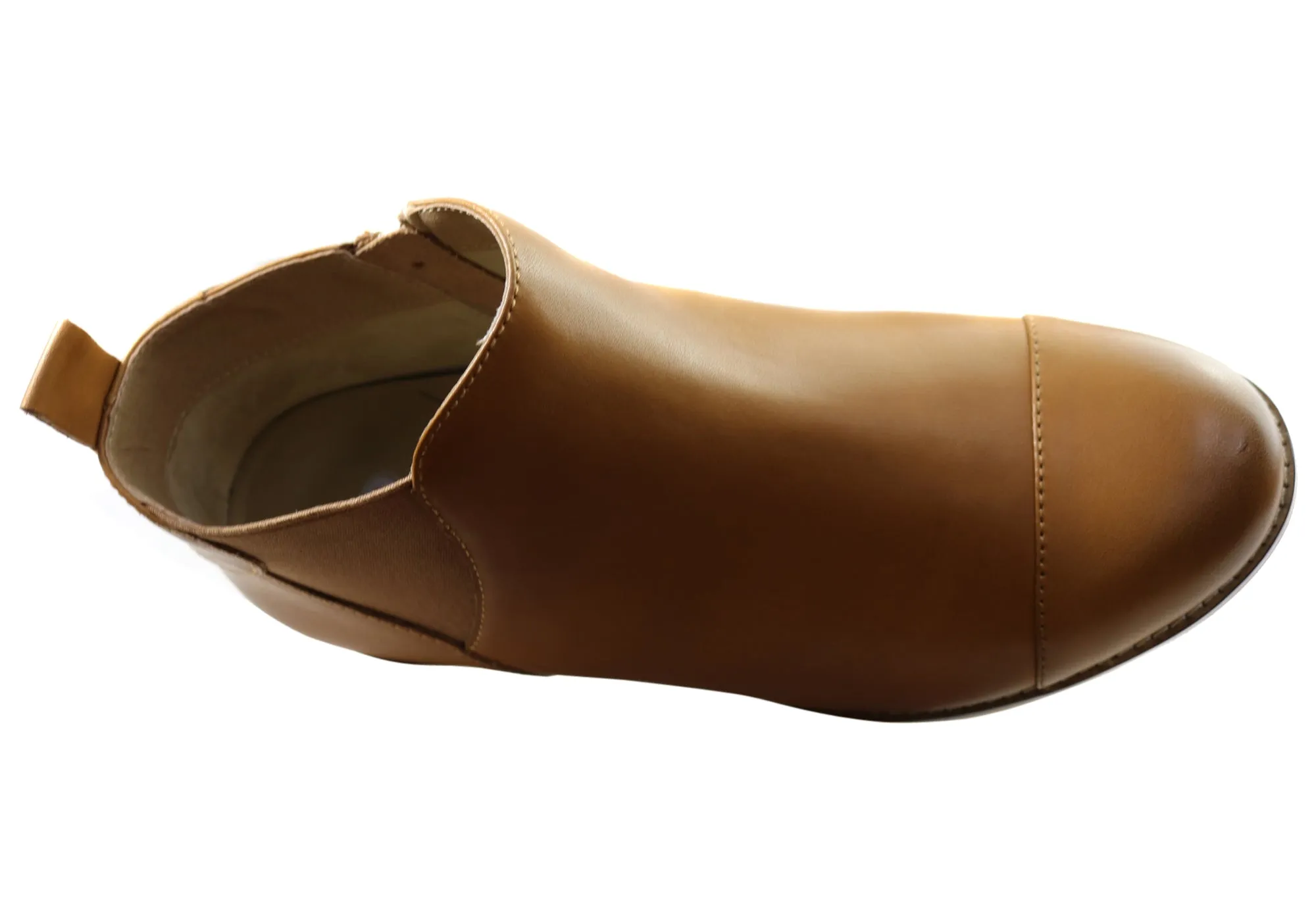 Scholl Orthaheel Tycoon Damen Leder Komfort Stützende Knöchelstiefel Scholl Orthaheel Schuhe