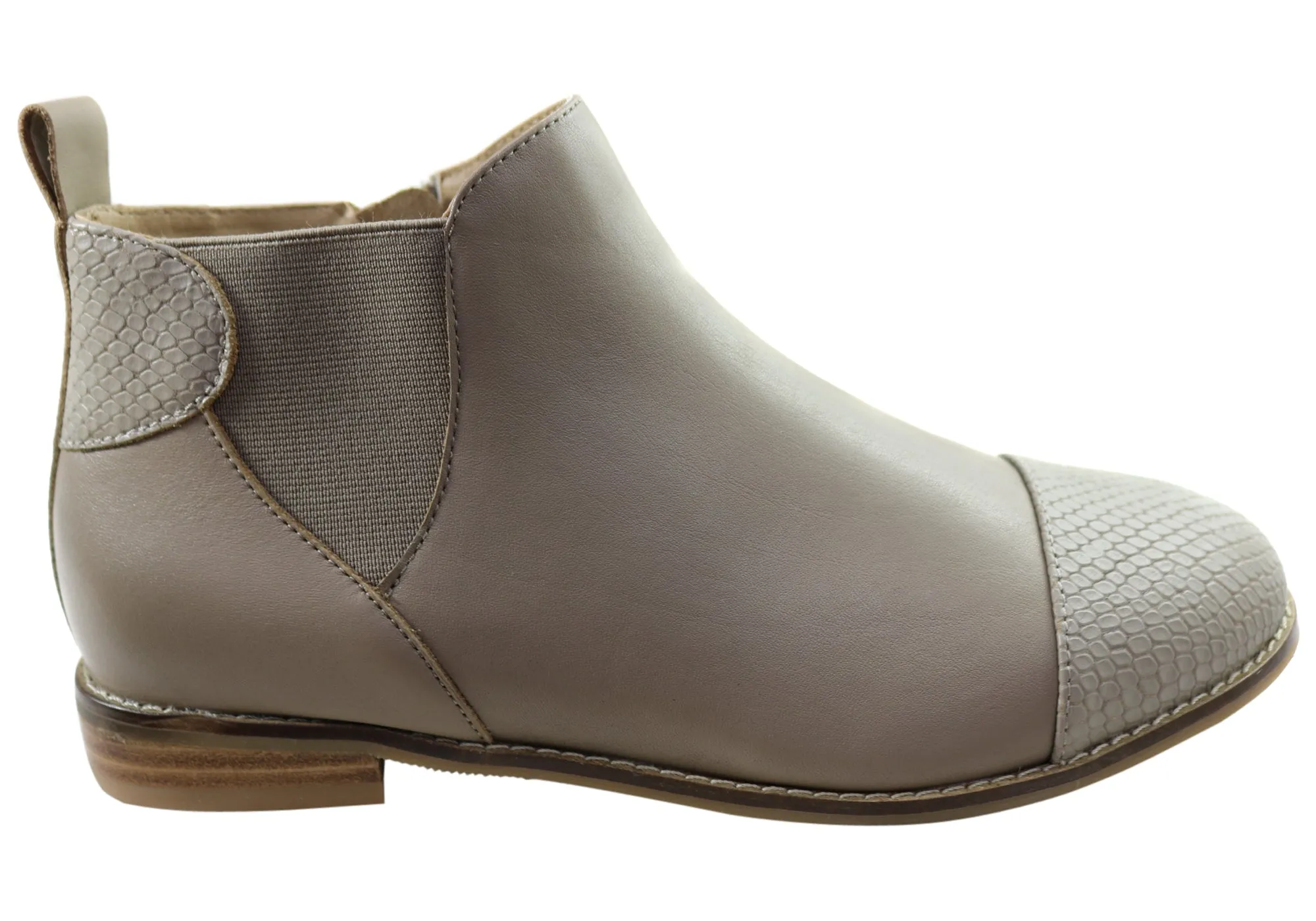 Scholl Orthaheel Tycoon Damen Leder Komfort Stützende Knöchelstiefel Scholl Orthaheel Schuhe