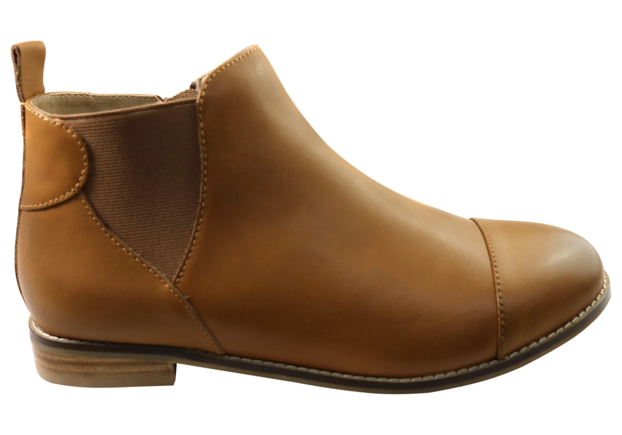 Scholl Orthaheel Tycoon Damen Leder Komfort Stützende Knöchelstiefel Scholl Orthaheel Schuhe