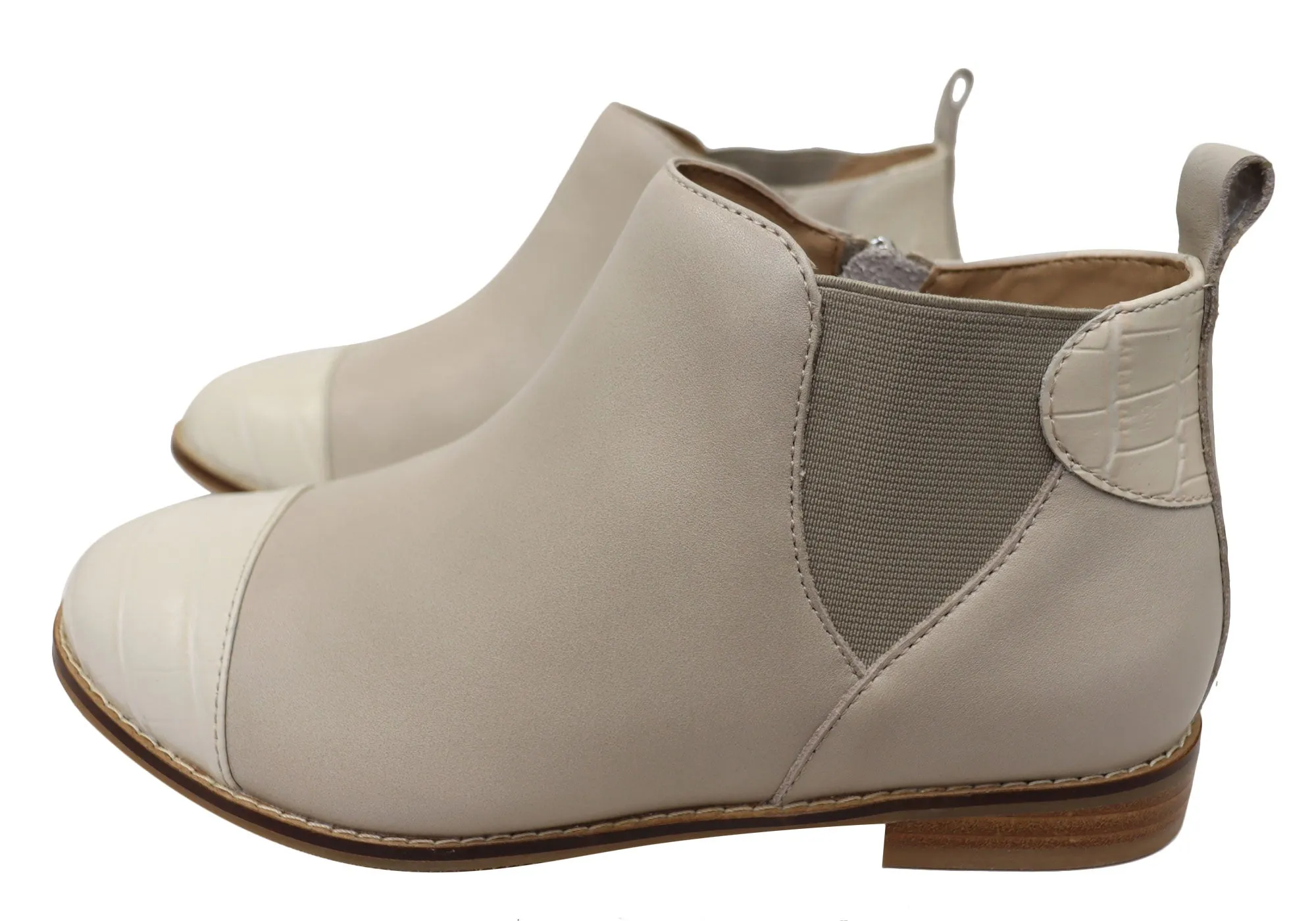 Scholl Orthaheel Tycoon Damen Leder Komfort Stützende Knöchelstiefel Scholl Orthaheel Schuhe