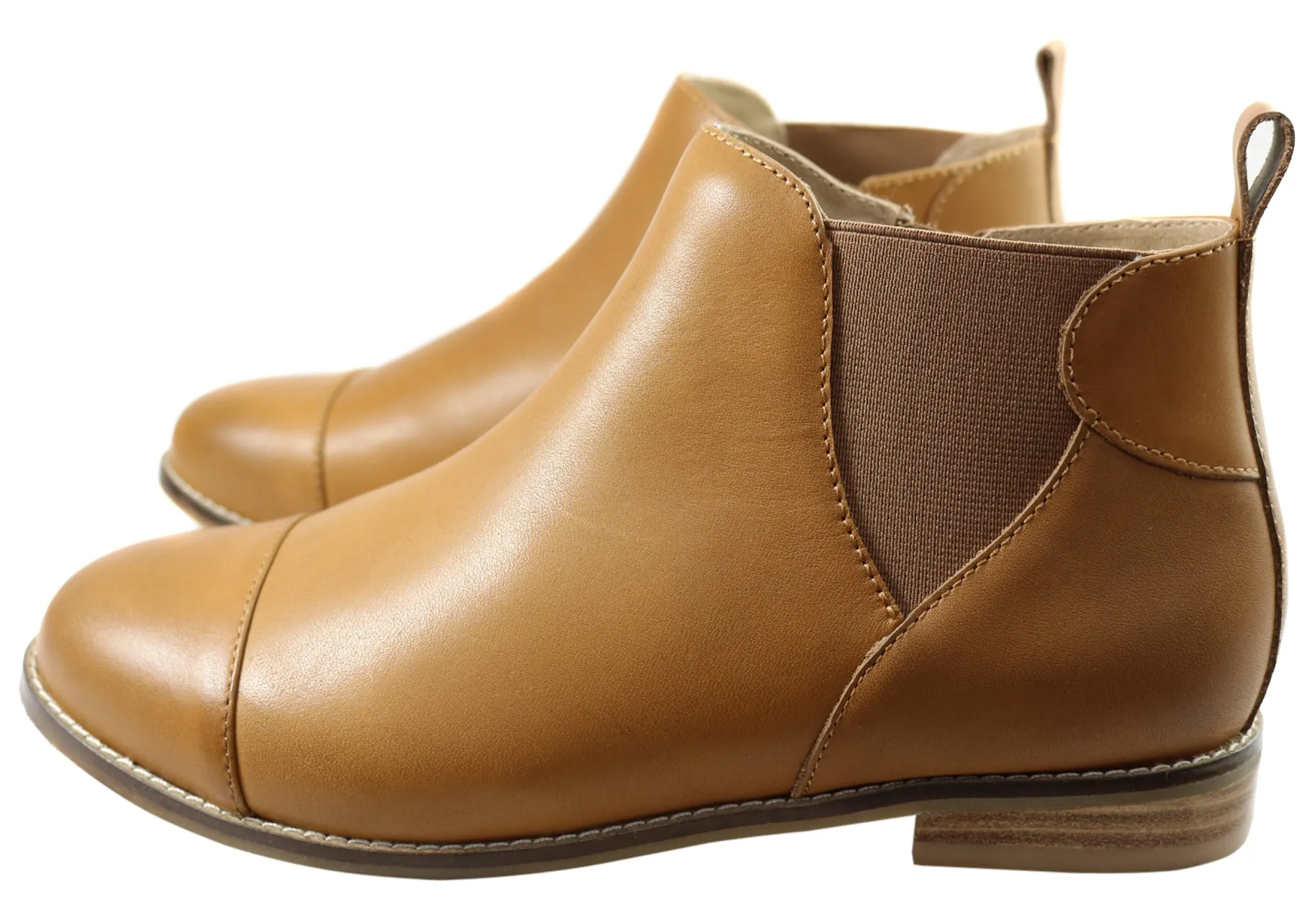 Scholl Orthaheel Tycoon Damen Leder Komfort Stützende Knöchelstiefel Scholl Orthaheel Schuhe