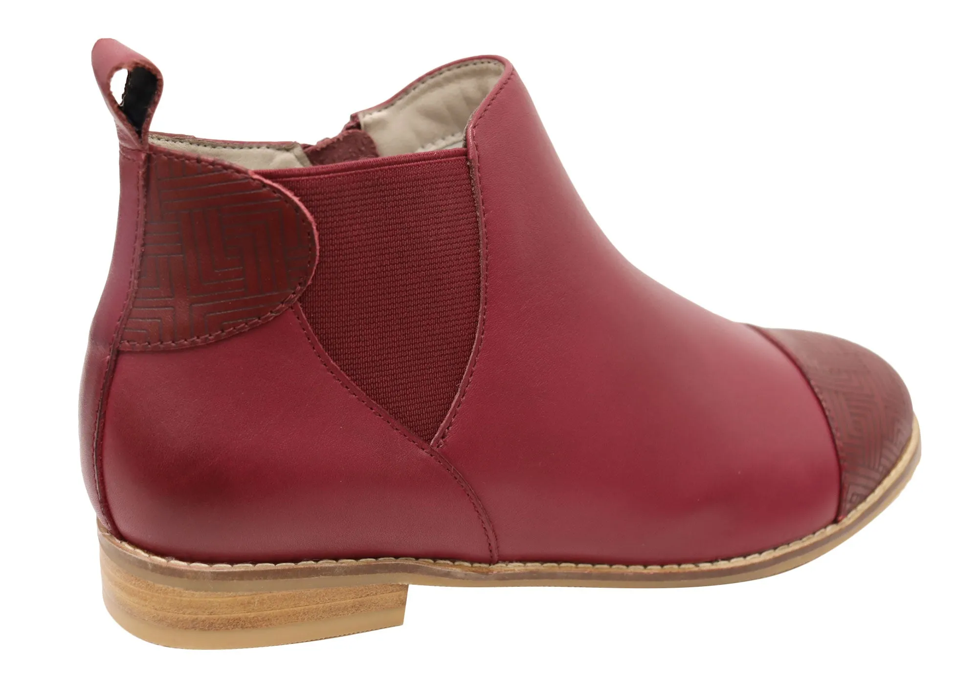 Scholl Orthaheel Tycoon Damen Leder Komfort Stützende Knöchelstiefel Scholl Orthaheel Schuhe