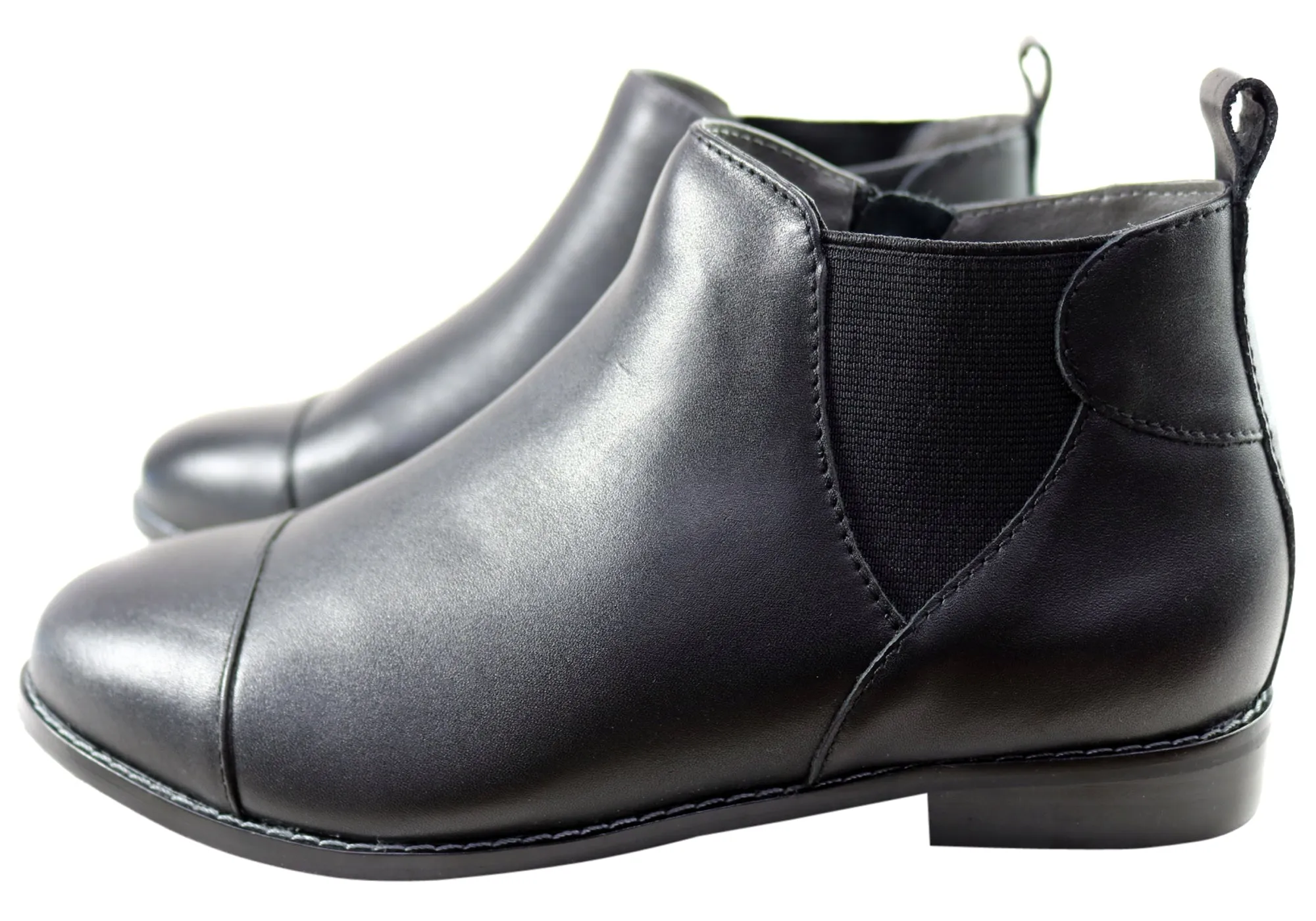 Scholl Orthaheel Tycoon Damen Leder Komfort Stützende Knöchelstiefel Scholl Orthaheel Schuhe
