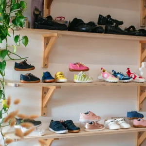 Schuhtermin für die Schule