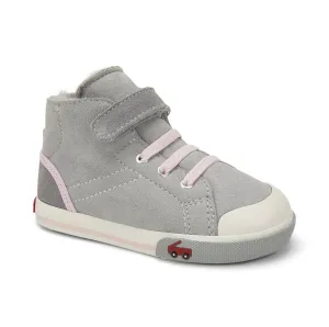 See Kai Run Devon Graue Shearling Sneakers