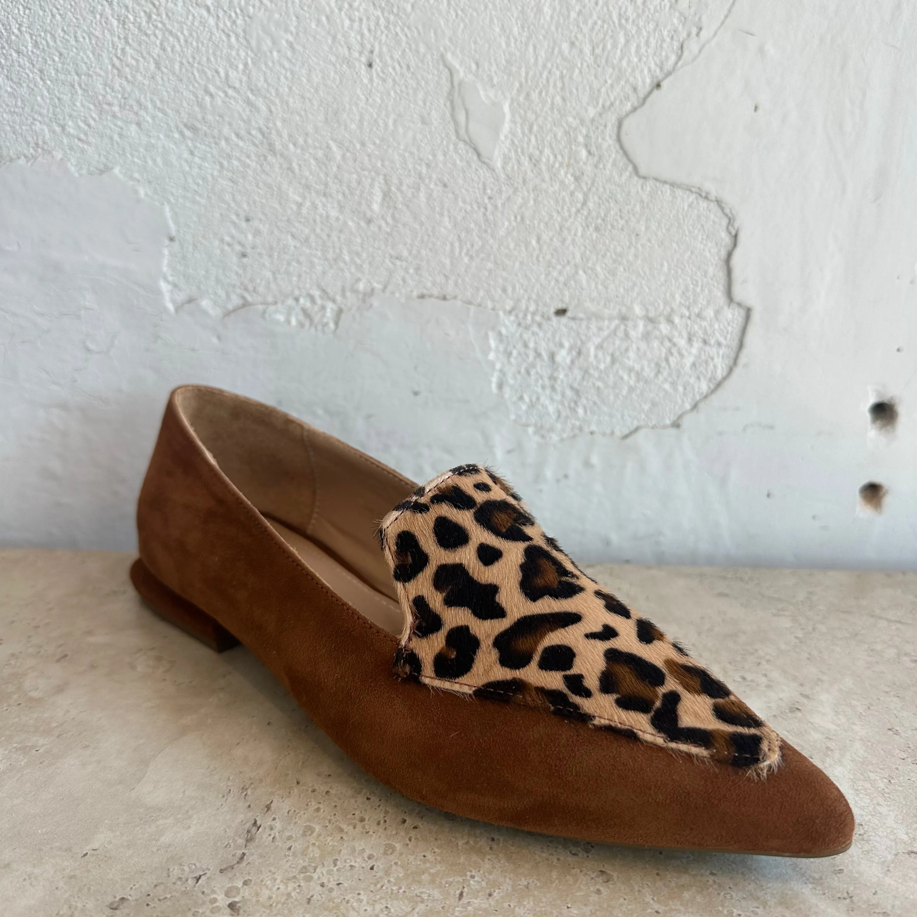 Sempre Di PAR46 Braun/Leoparden Schuhe_Sempre-Di