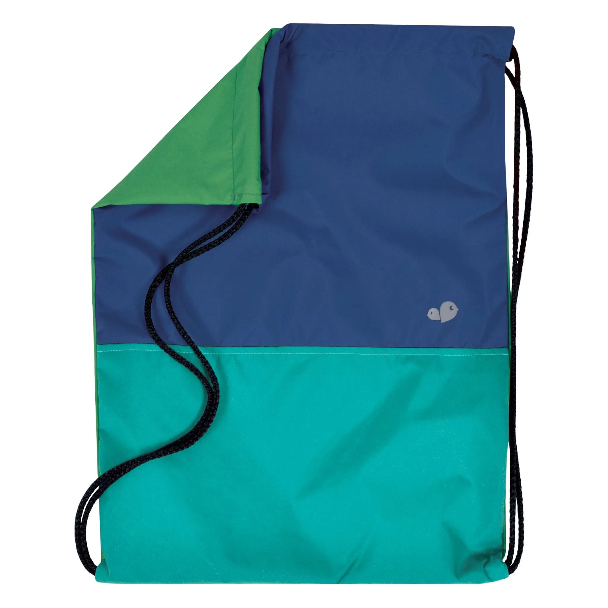 Schuhbeutel - Aqua, Kobalt & Grün Color Block