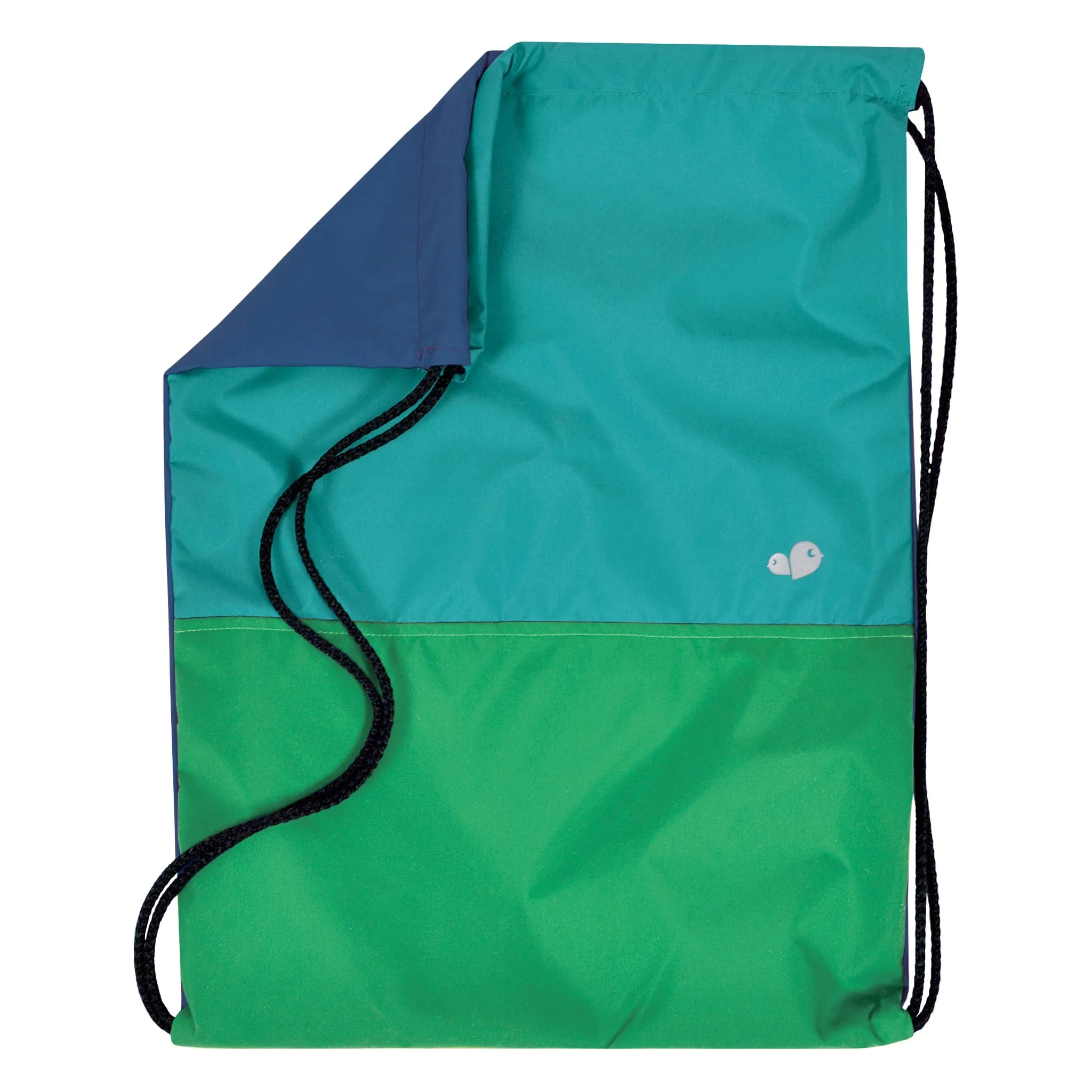 Schuhbeutel - Aqua, Kobalt & Grün Color Block