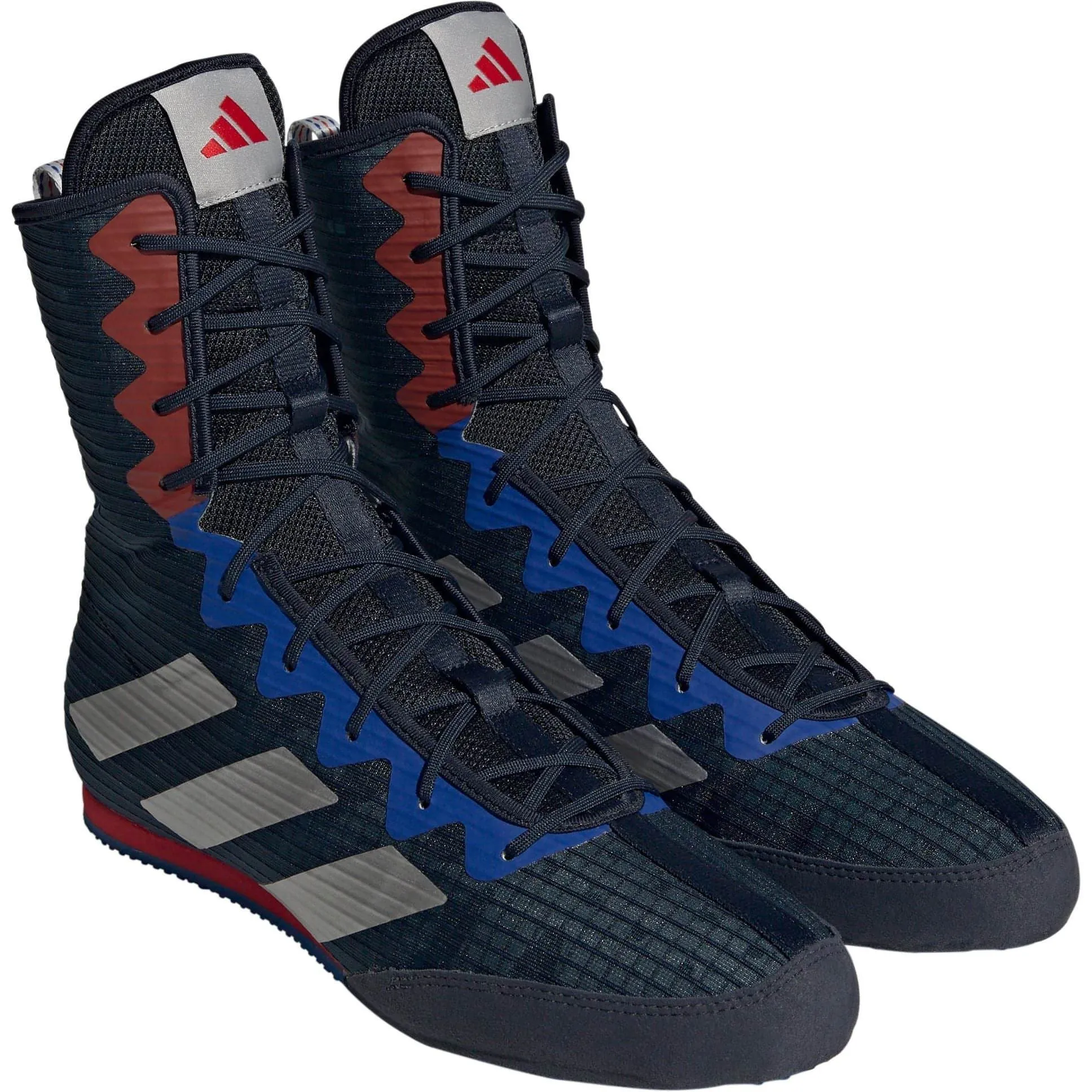 Schuhe Adidas Herrenschuhe Herren adidas Box Hog 4 Boxschuhe für Herren - Marineblau