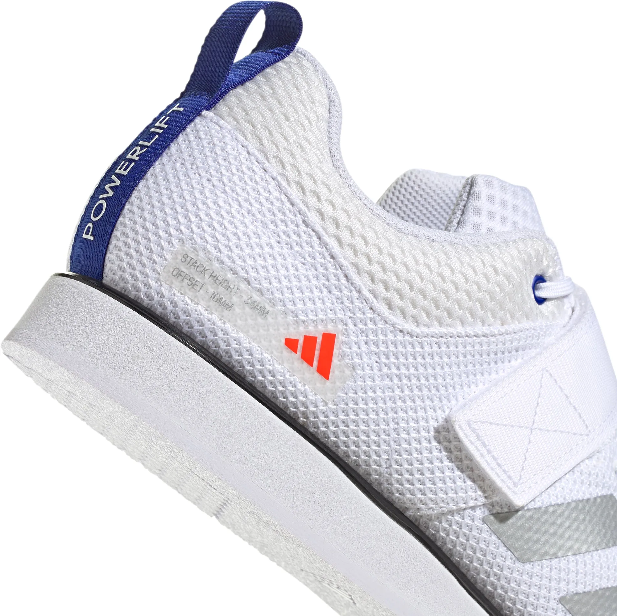 Schuhe Adidas Herrenschuhe Adidas Powerlift 5 Gewichtheberschuhe für Herren - Weiß