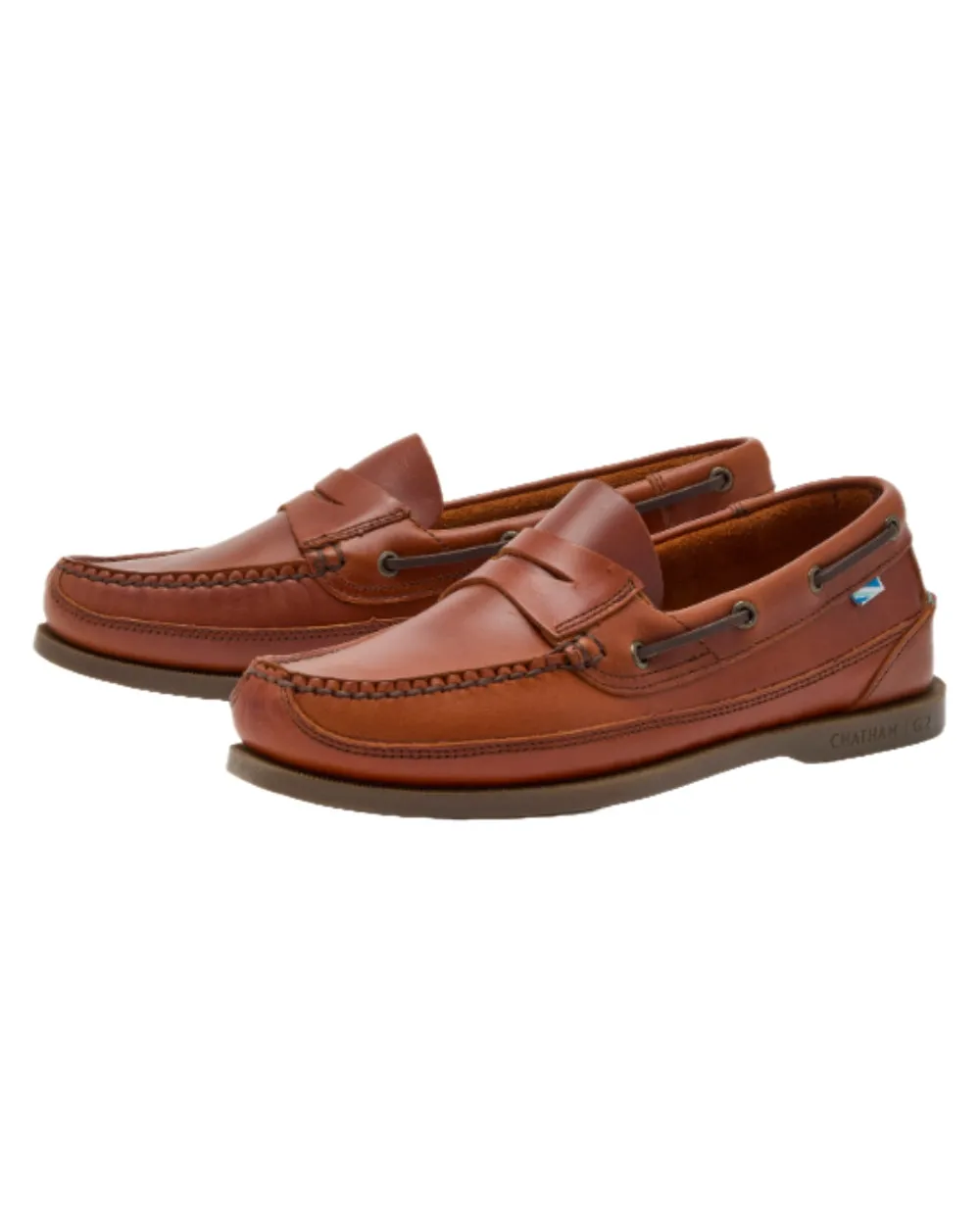 Schuhe Chatham Chatham Herren Gaff II G2 Schlupf-Lederbootschuhe