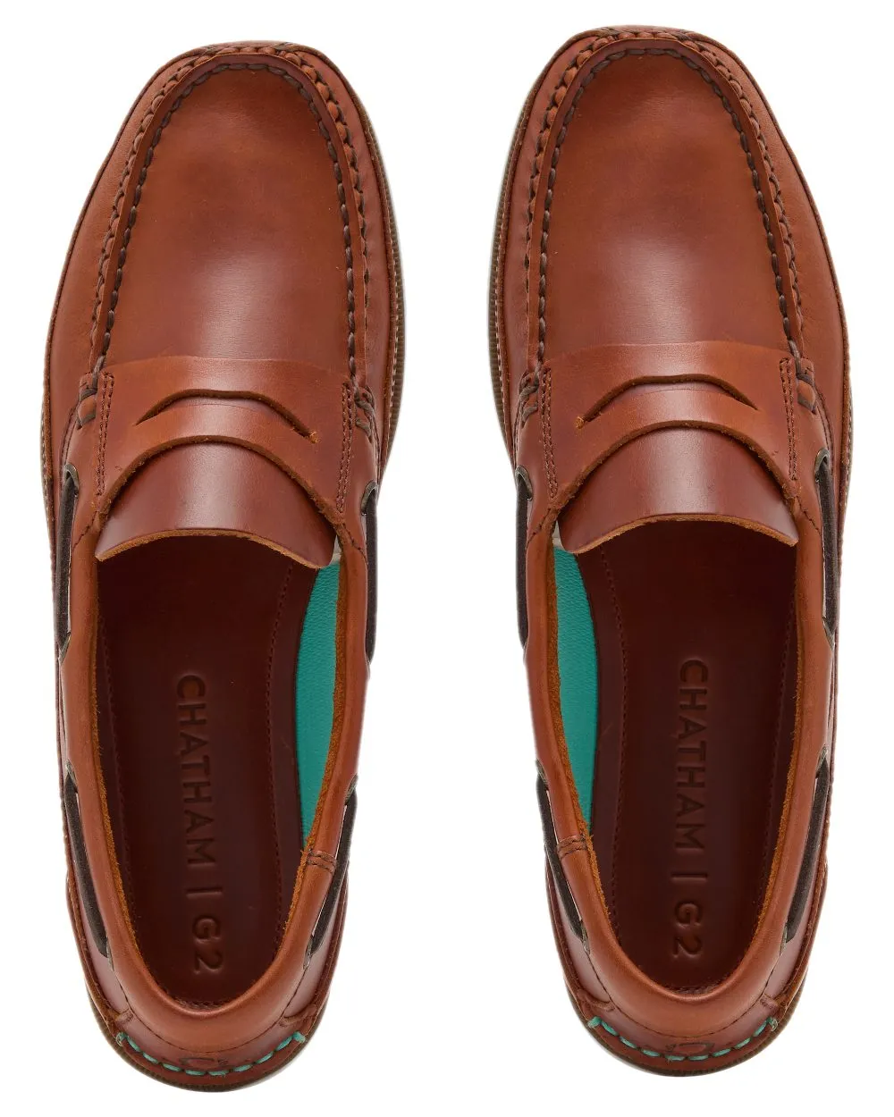 Schuhe Chatham Chatham Herren Gaff II G2 Schlupf-Lederbootschuhe