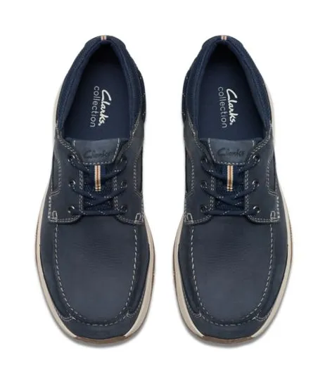 Schuhe Clarks Herren Sailview Schnürung