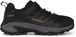 Schuhe Merrell Merrell Moab Speed 2 A/C Wasserdichte Junior Wanderschuhe - Schwarz