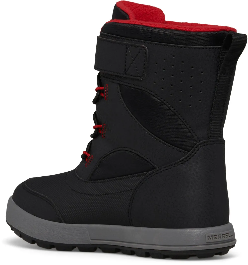 Schuhe Merrell Merrell Snow Storm 3.0 Junior wasserdichte Stiefel - Schwarz
