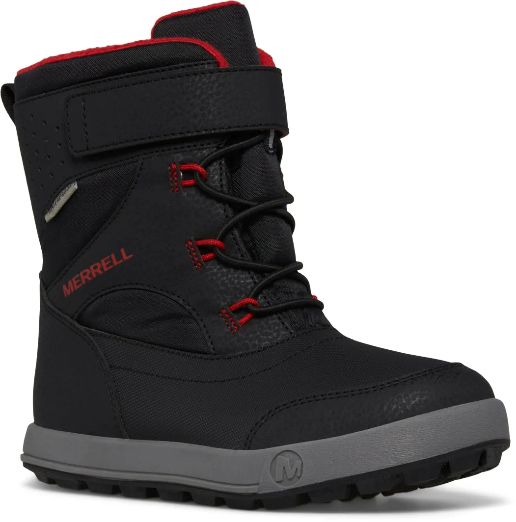 Schuhe Merrell Merrell Snow Storm 3.0 Junior wasserdichte Stiefel - Schwarz