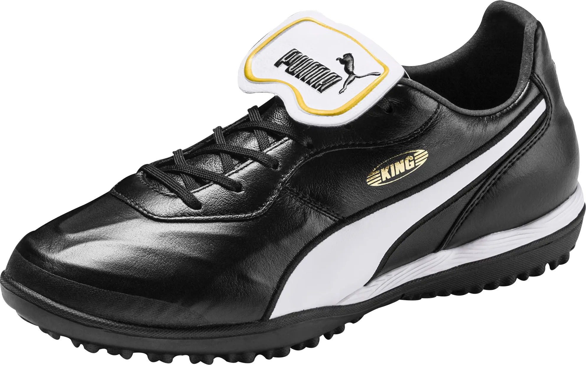 Puma King Top TT Astro Rasen Fußballschuhe für Herren - Schwarz