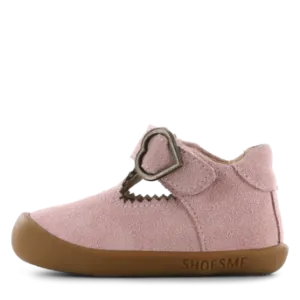Shoesme: Baby-Flex Pink T-Bar (Wildleder)