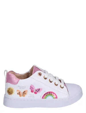 Shoesme: Mädchen Schmetterling Turnschuhe