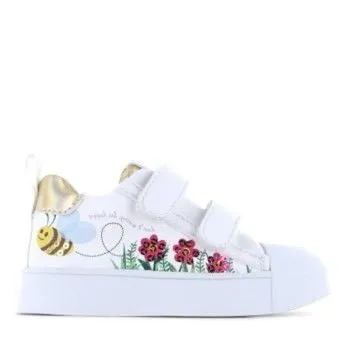 Shoesme: Frühlings-Velcro-Schuhe für Mädchen - Biene