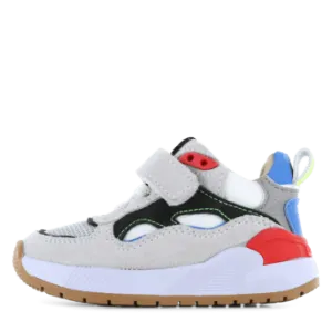 Shoesme: Kinderturnschuhe - Beige / Rot
