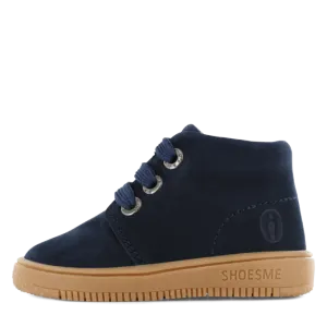 Shoesme: Marineblauer Wildleder-Schnürstiefel für Kinder