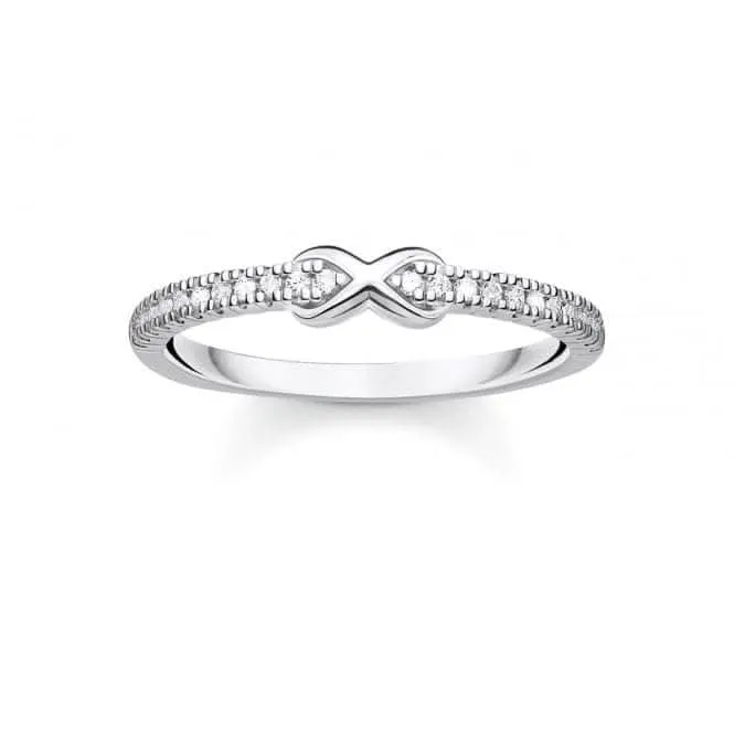 Silberner Zirkonia Unendlichkeitsring TR2322-051-14 Thomas Sabo Ringe