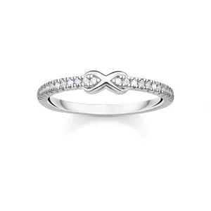 Silberner Zirkonia Unendlichkeitsring TR2322-051-14 Thomas Sabo Ringe