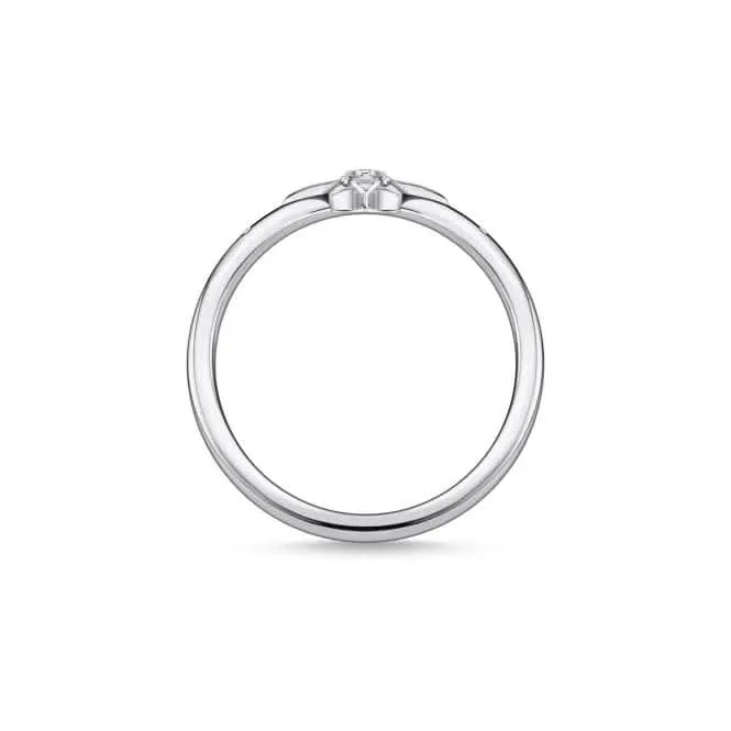 Silberner Zirkonia-Sternring TR2317-051-14 Thomas Sabo Ringe