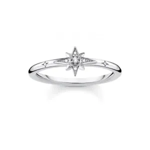 Silberner Zirkonia-Sternring TR2317-051-14 Thomas Sabo Ringe