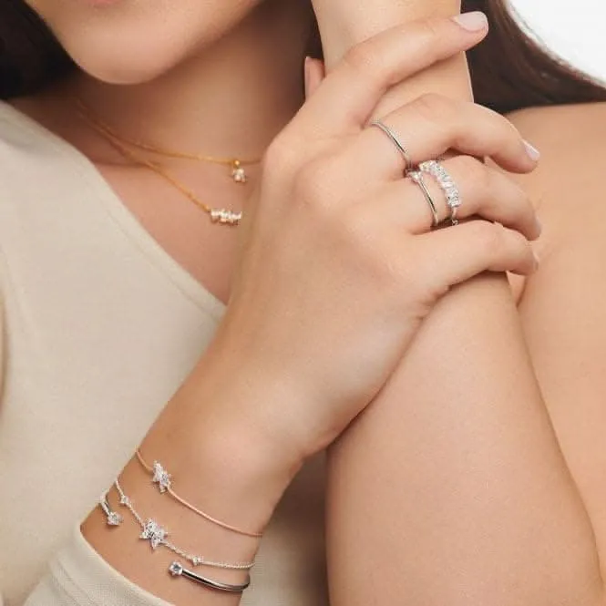 Silber Zirkonia Weiße Steine Ring TR2346-051-14 Thomas Sabo Ringe
