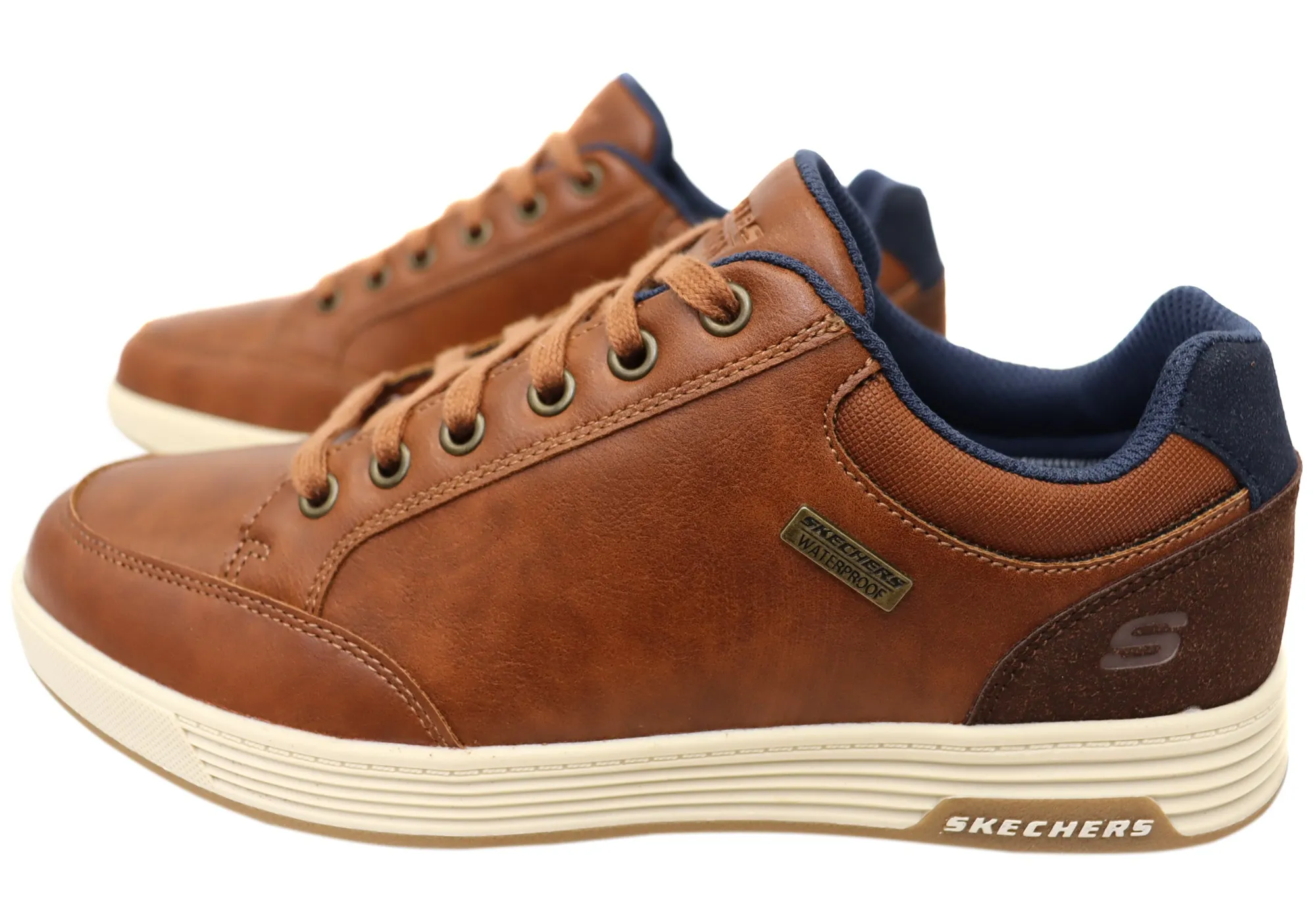 Skechers Herren Cavell Sparkman Bequeme Schnürsenkel Freizeitschuhe Skechers Schuhe