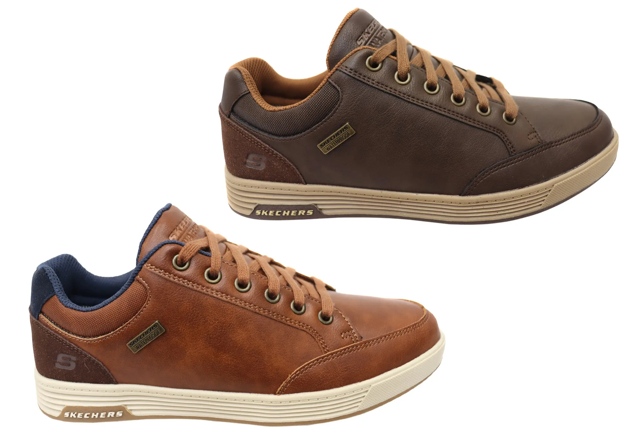 Skechers Herren Cavell Sparkman Bequeme Schnürsenkel Freizeitschuhe Skechers Schuhe