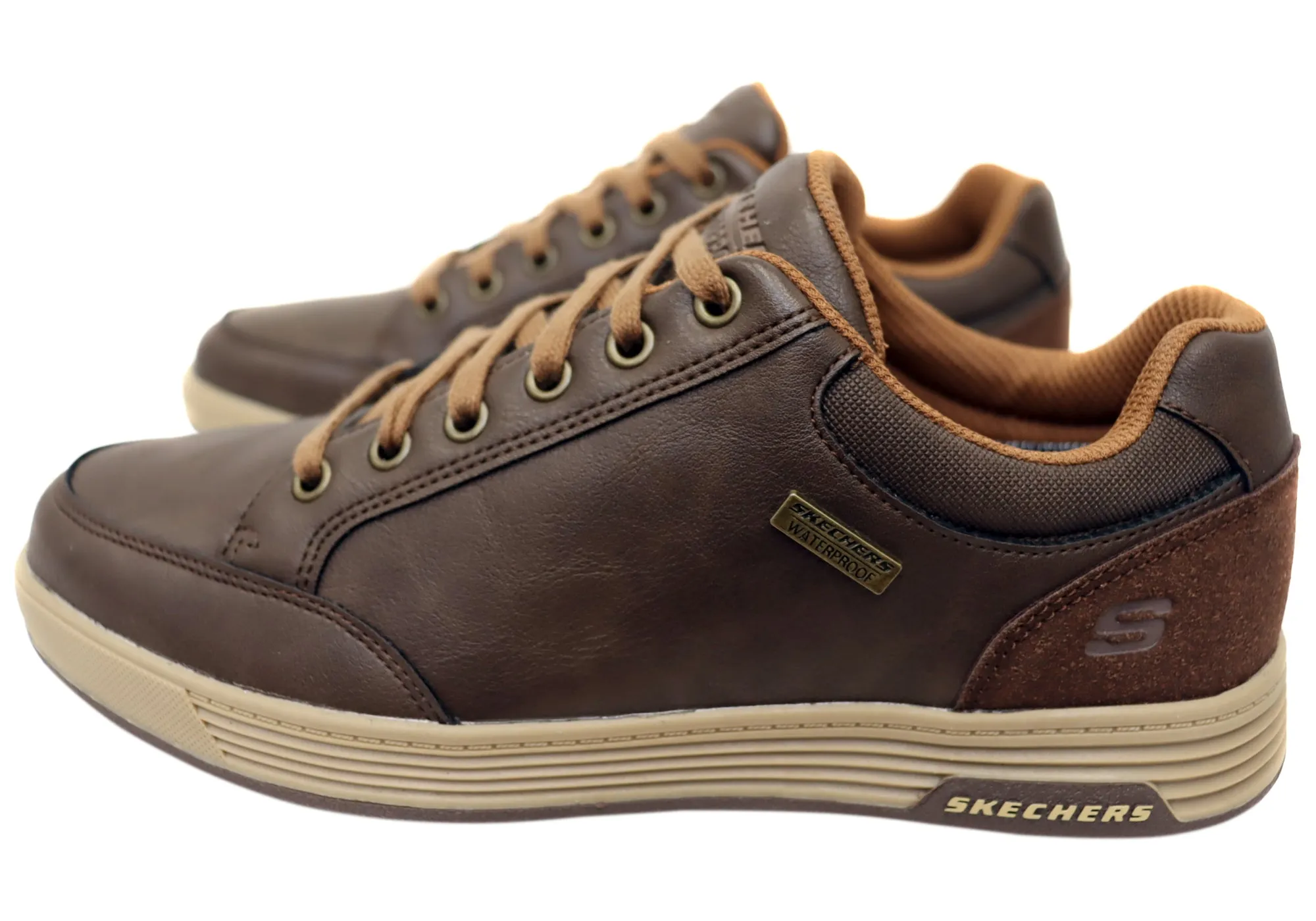 Skechers Herren Cavell Sparkman Bequeme Schnürsenkel Freizeitschuhe Skechers Schuhe
