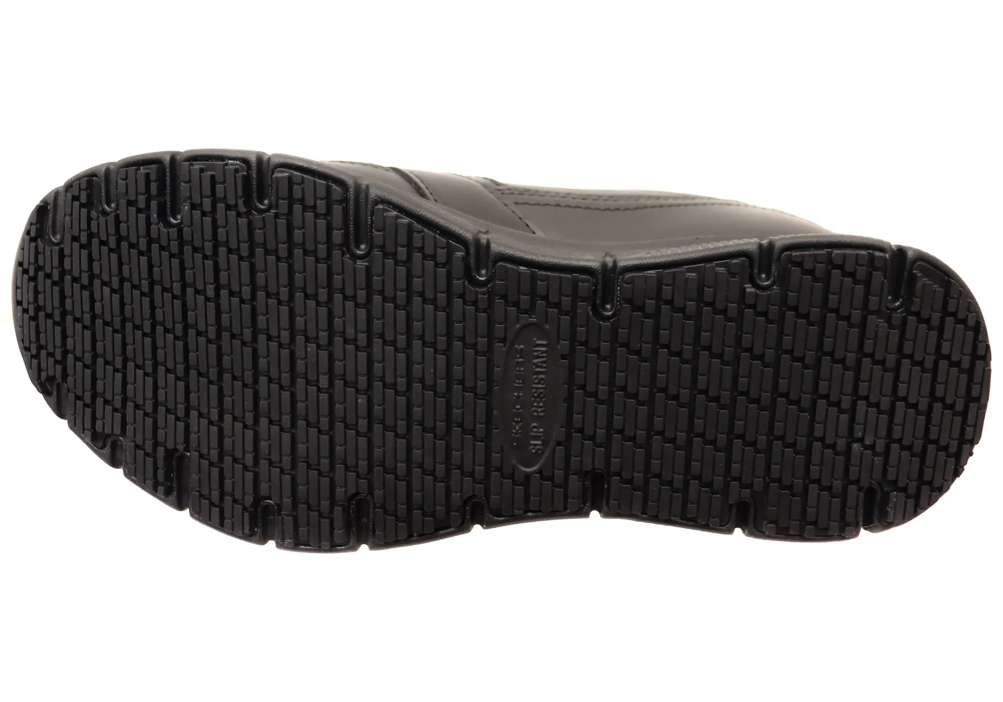 Skechers Herren Arbeit Relaxed Fit Nampa Schnürschuhe mit rutschfester Sohle Skechers Schuhe