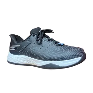 Skechers Schuhe Damen Skechers Slip-ins Relaxed Fit: Viper Court Reload Schwarz/Weiß